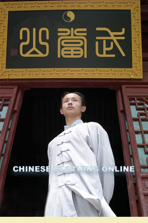 Wudang Taoist Long-sleeve Taichi Top(CM)