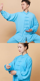 Professional Long-sleeve Linen Taichi Kungfu Uniform (RM)