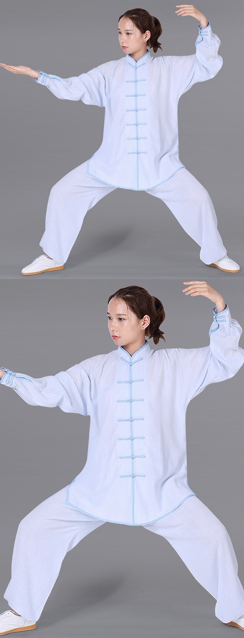 Professional Bamboo Linen Taichi Kungfu Uniform with Pants (RM)