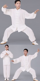 Professional Bamboo Linen Taichi Kungfu Uniform with Pants (RM)
