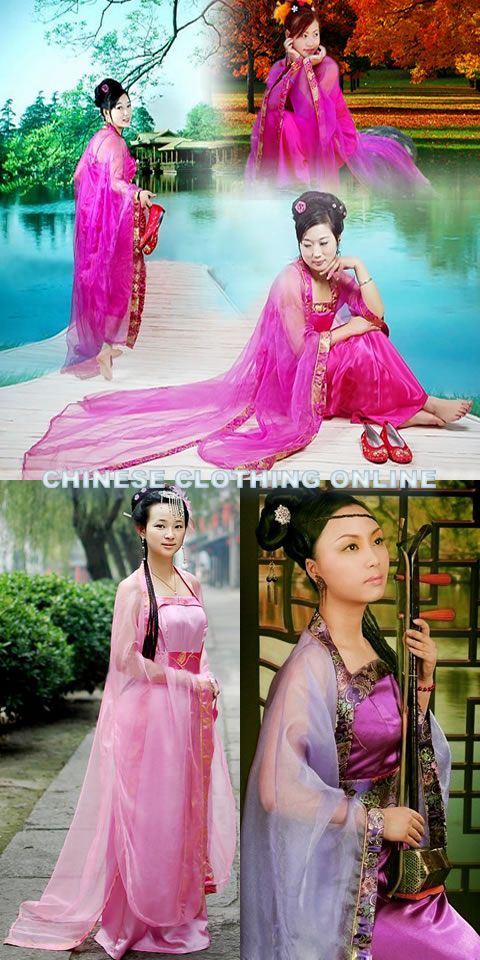 Tang Style Hanfu (Multicolor)
