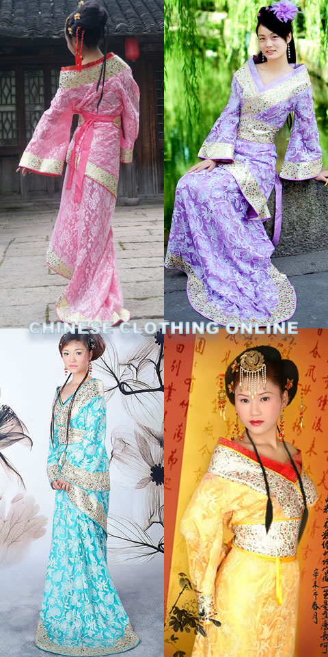Tang Style Hanfu (Multicolor)