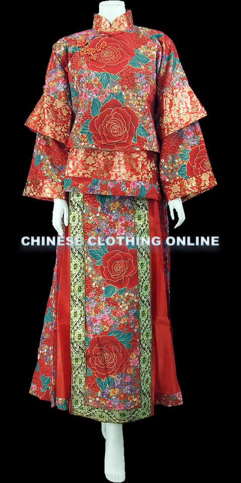 Red Wedding Skirt Suit [WQG-JNJJ-019] ♣