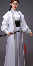 Chivalrous-woman Hanfu w/ Outer Robe (RM)