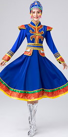 Chinese Ethnic Dancing Costume - Menggu Zu (Mongolian)