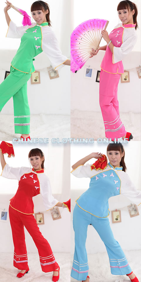 Chinese Ethnic Dancing Costume - Han Zu