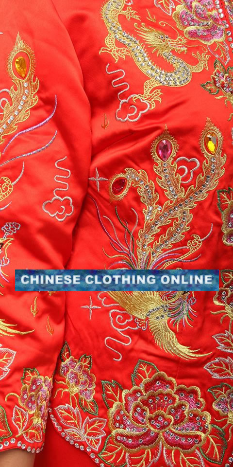 Handmade Dragon and Phoenix Qungua
