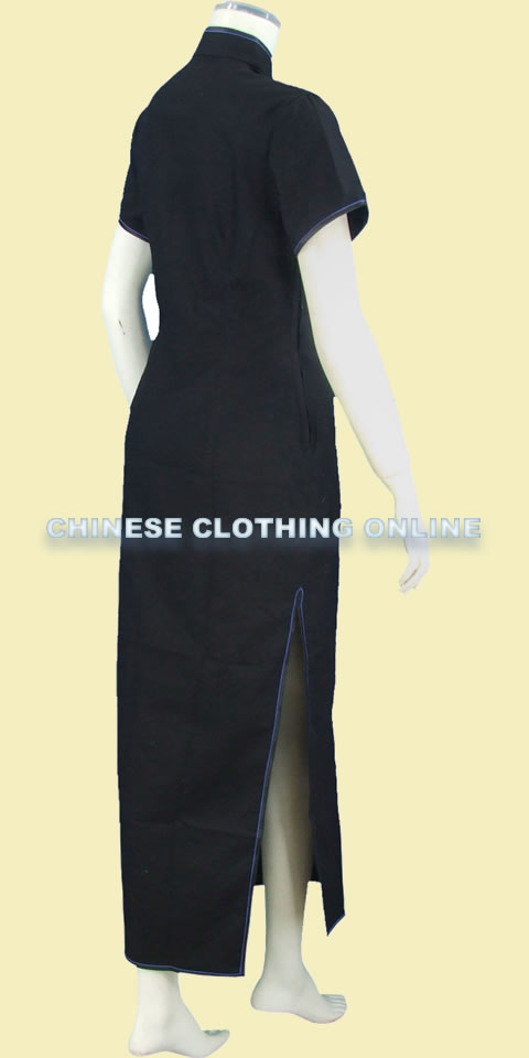 Short-sleeve Long-length Cheongsam (CM)
