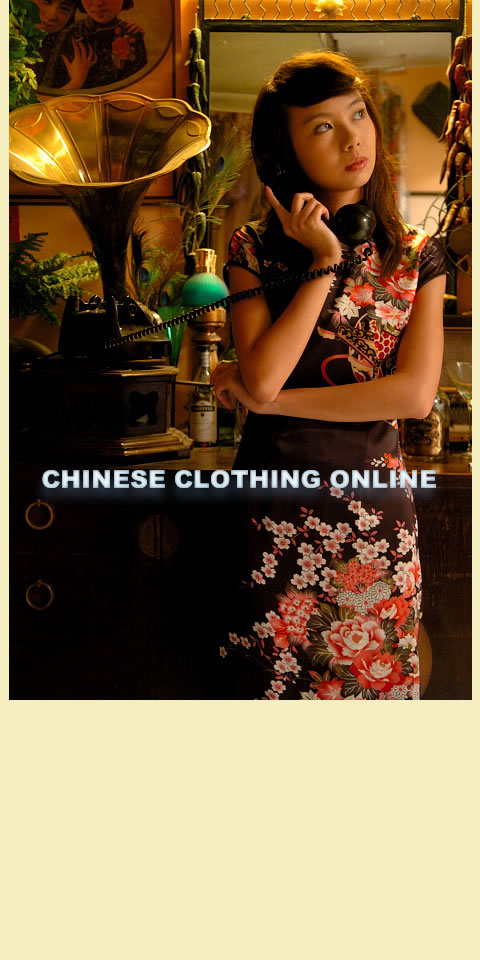 Cup-sleeve Mid-length Cheongsam (CM)