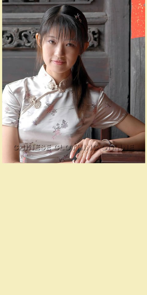Short-sleeve Long-length Cheongsam (CM)