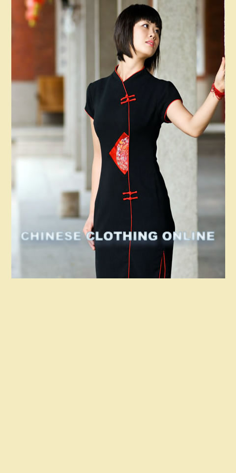 Short-sleeve Long-length Cheongsam (CM)