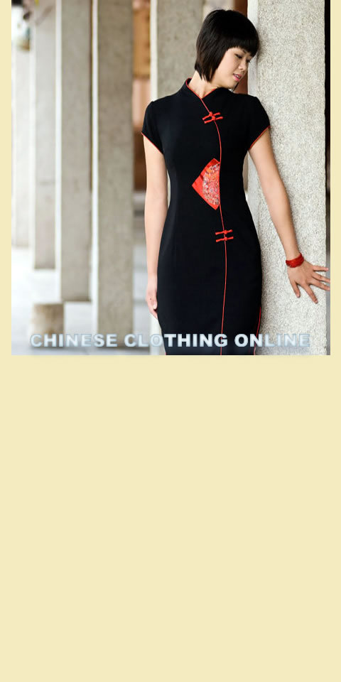 Short-sleeve Long-length Cheongsam (CM)