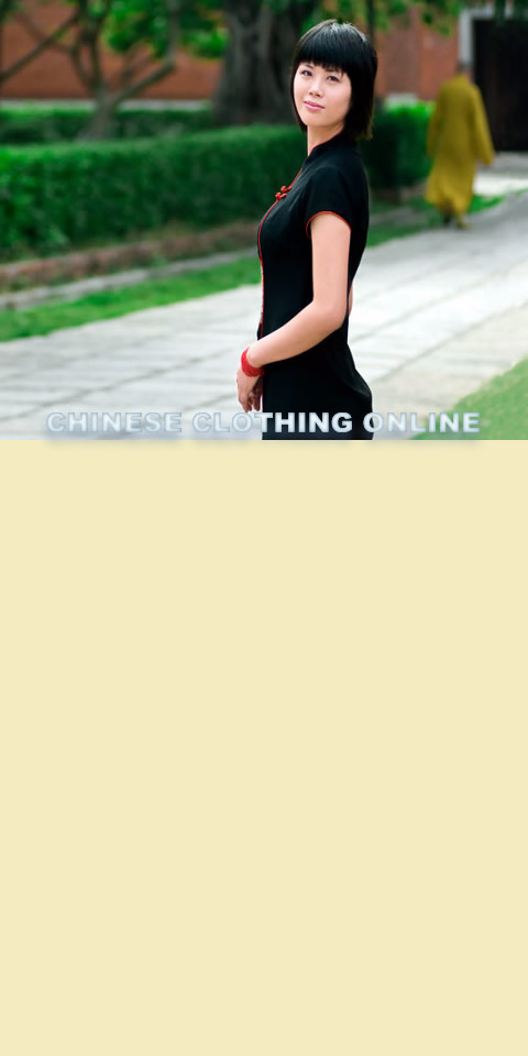 Short-sleeve Long-length Cheongsam (CM)