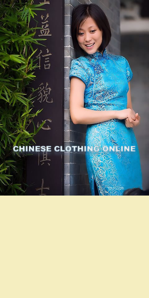 Short-sleeve Long-length Cheongsam (CM)
