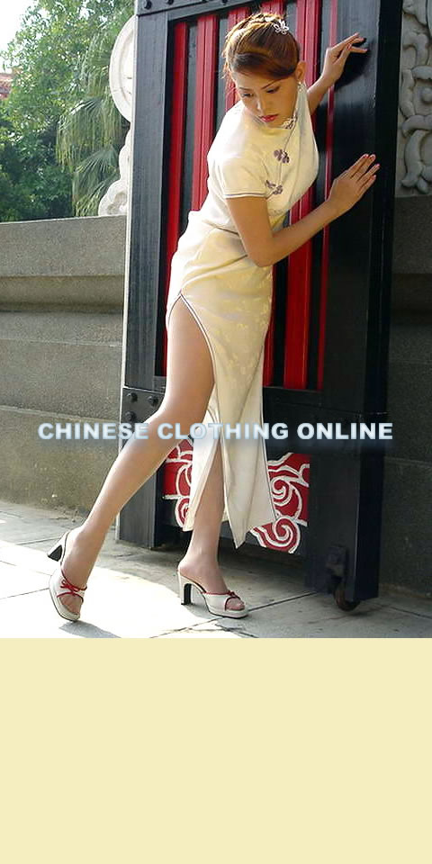 Short-sleeve Long-length Cheongsam (CM)