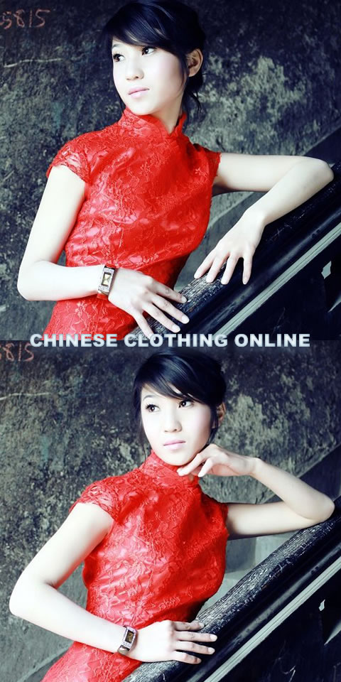Cup-sleeve Long-length Cheongsam (CM)