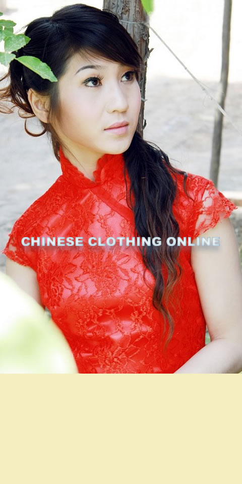 Cup-sleeve Long-length Cheongsam (CM)