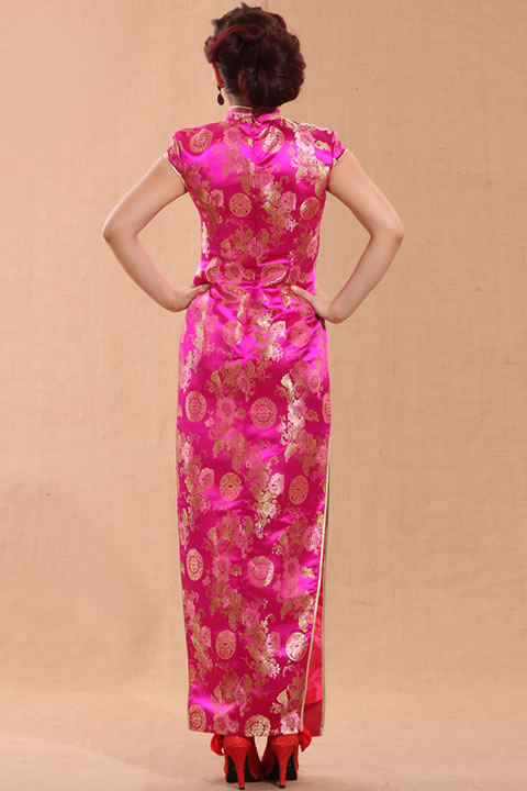 Cup-sleeve Long-length Cheongsam (CM)