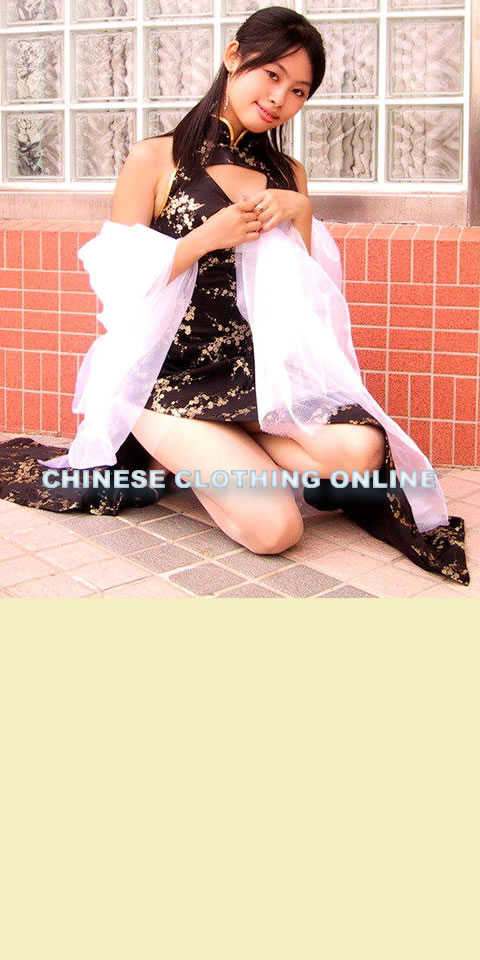 Cut-in Shoulders Long-length Cheongsam (CM)