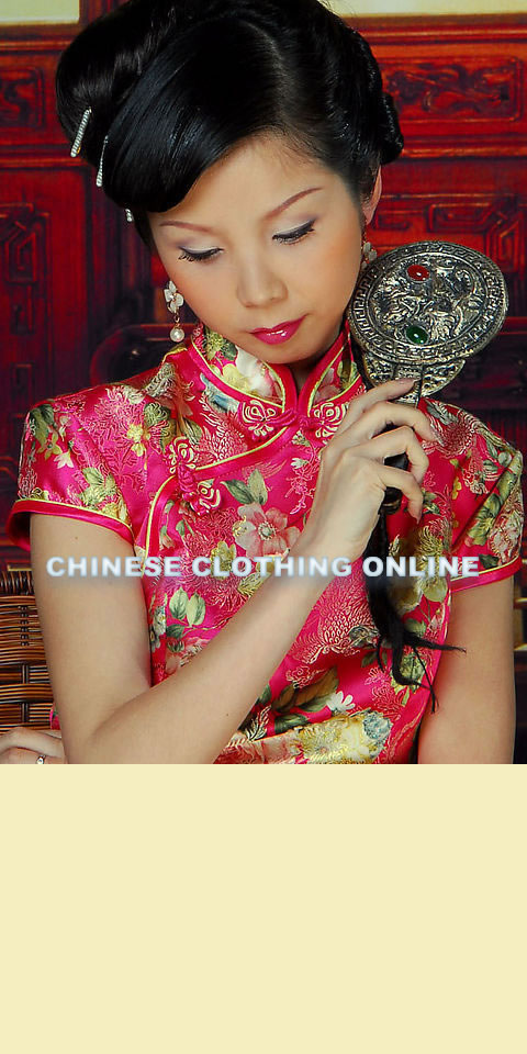 Cup-sleeve Short-length Cheongsam (CM)