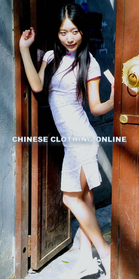 Short-sleeve Short-length Cheongsam (CM)