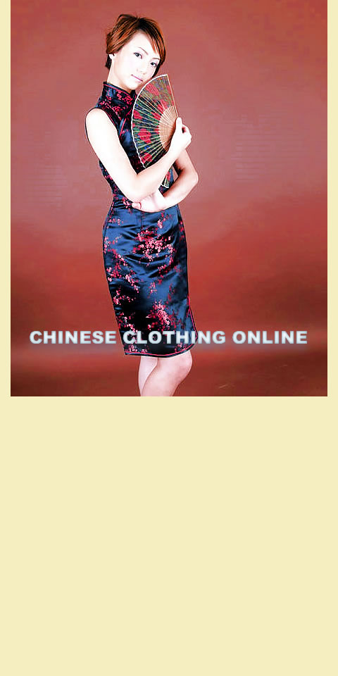 Sleeveless Short-length Cheongsam (CM)