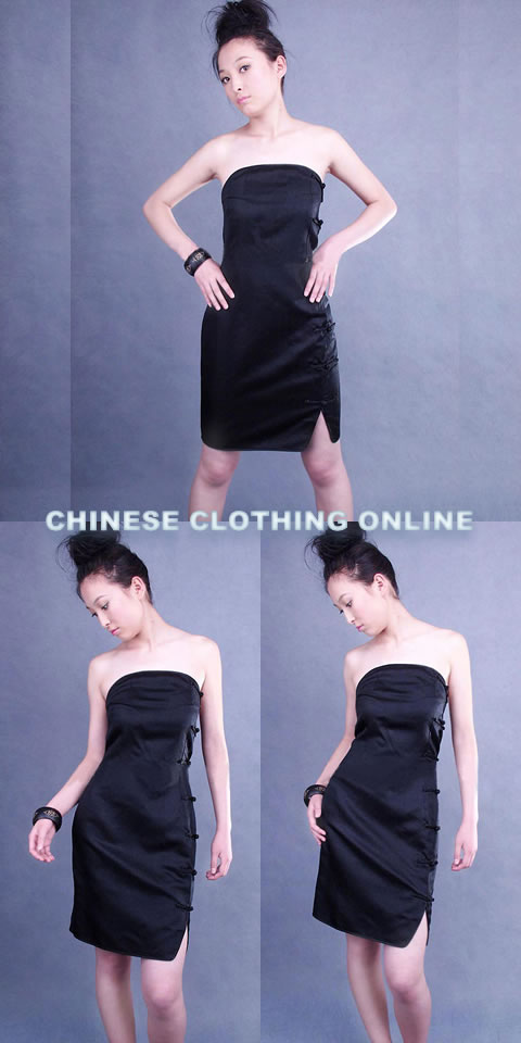Strapless Short-length Cheongsam (CM)