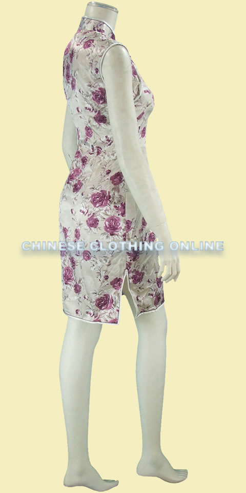 Sleeveless Mid-length Cheongsam (CM)