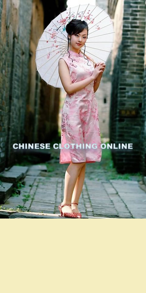 Sleeveless Mid-length Cheongsam (CM)