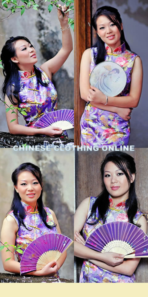 Sleeveless Mid-length Cheongsam (CM)