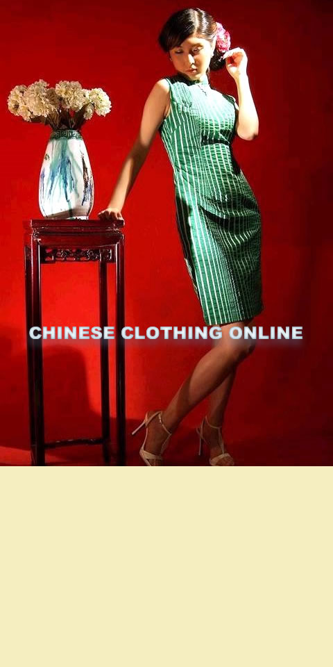 Sleeveless Mid-length Cheongsam (CM)