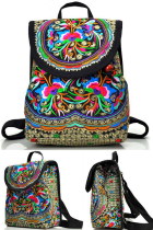 Ethnic Embroidery Backpack
