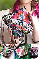 Ethnic Embroidery Crossbody Bag