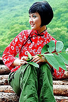Long-sleeve Mandarin Blouse (CM)