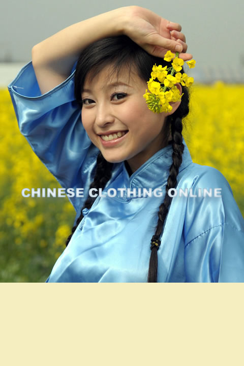 3/4-sleeve Mandarin Blouse (CM)