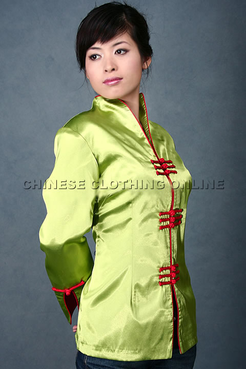 Long-sleeve Mandarin Blouse (CM)