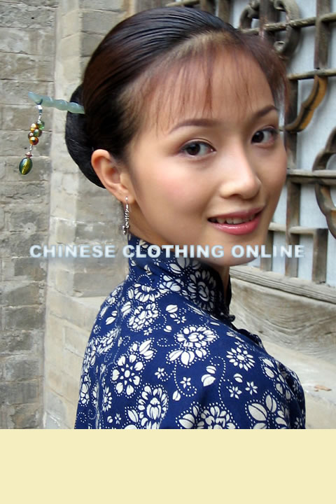 Long-sleeve Mandarin Blouse (CM)