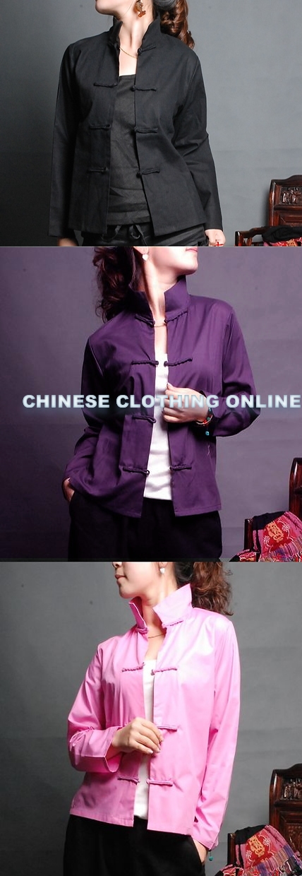 Ethnic High Standing Collar Blouse/Jacket (CM)