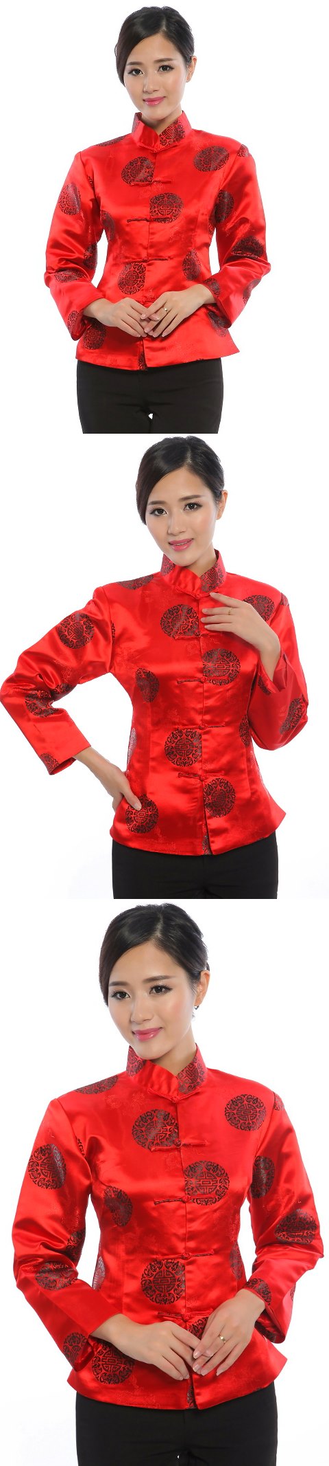 Mandarin Longevity Icons Embroidery Jacket (RM)