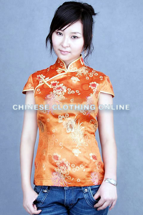 Cup-sleeve Mandarin Blouse (CM)