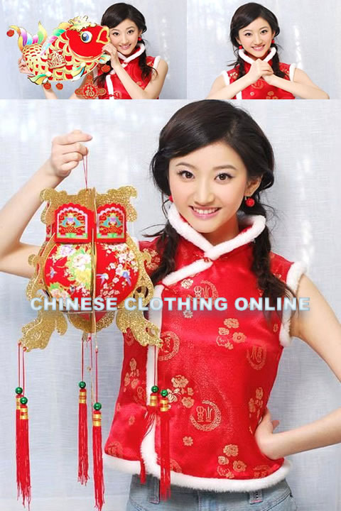 Sleeveless Mandarin Blouse (CM)