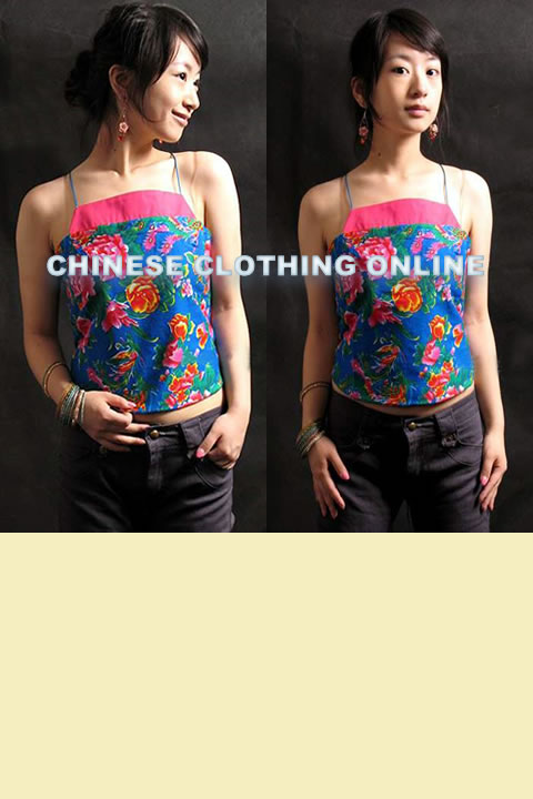Bare Shoulders Mandarin Blouse (CM)