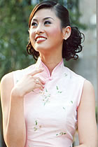 Sleeveless Mandarin Blouse (CM)