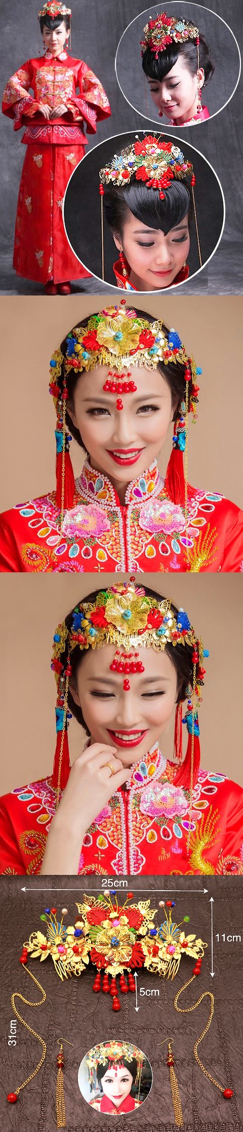 Luxurious Flower Headgear