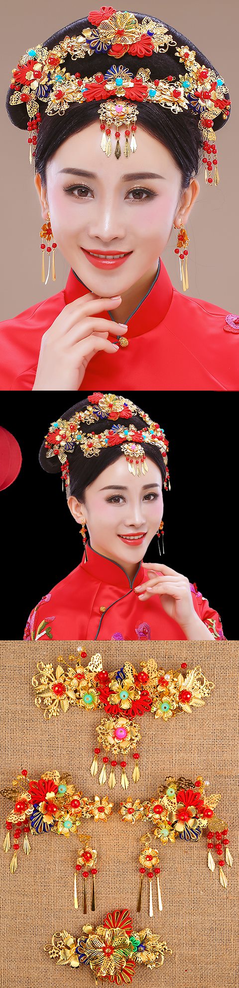 Luxurious Flower Headgear