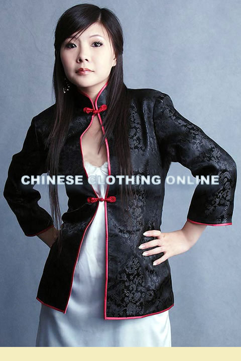 3/4-Sleeves Mandarin Jacket (CM)