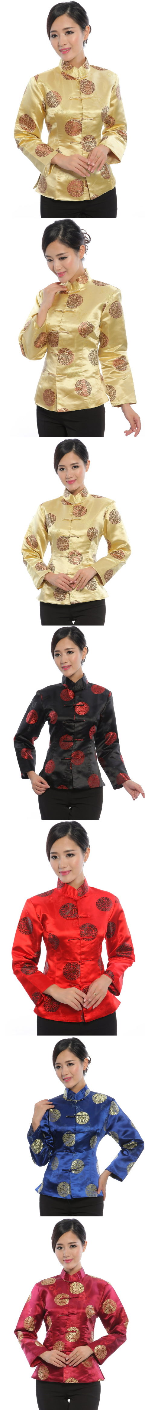 Mandarin Longevity Icons Embroidery Jacket (CM)
