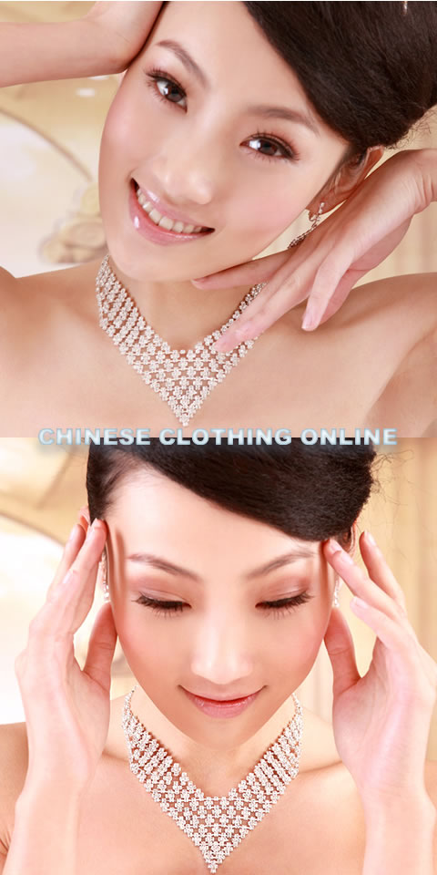 Bridal Necklace and Earrings Set