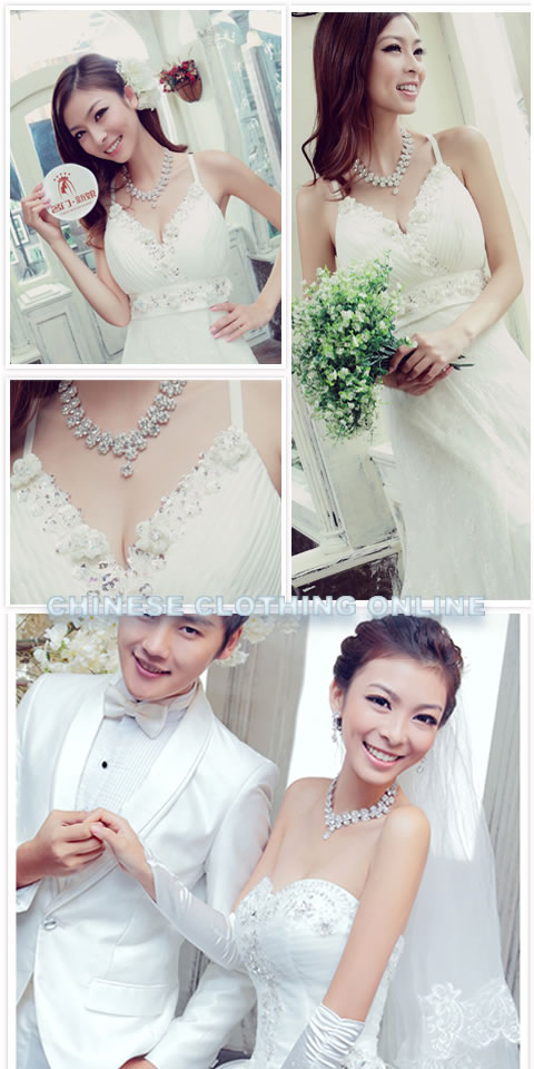 Bridal Necklace and Earrings Set