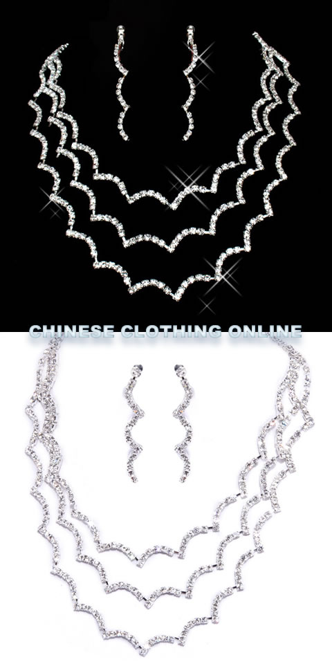 Bridal Necklace and Earrings Set